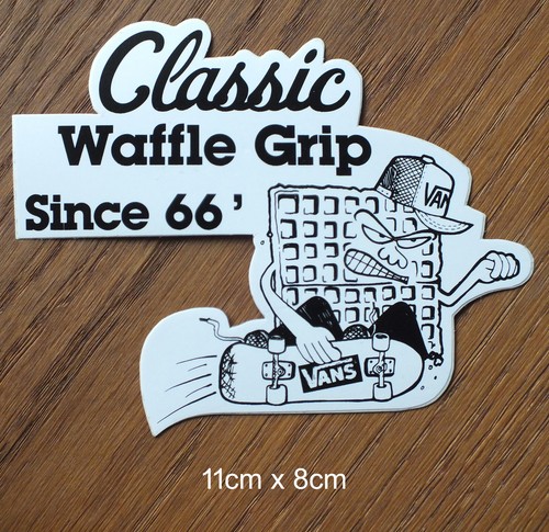Adesivo vans waffle - adesivo,