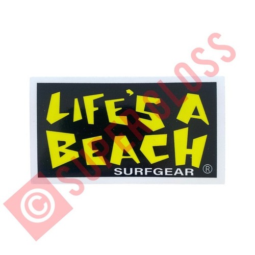 Adesivo lifes beach surfgear - lifes,