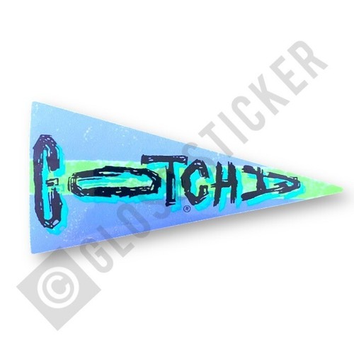 Adesivo surf classico blu