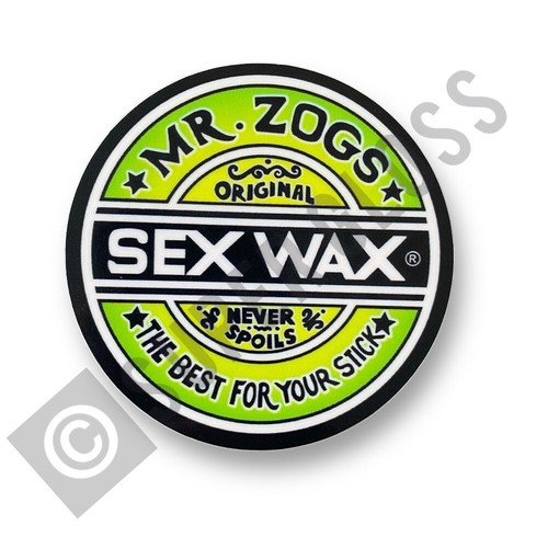 Adesivo surf sex - wax, verde