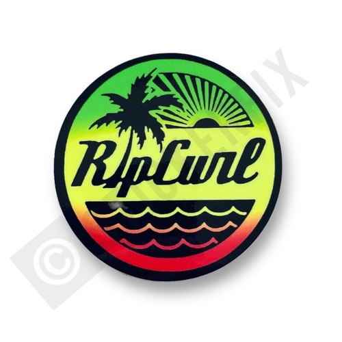 Adesivo rip curl surf stile - adesivo,